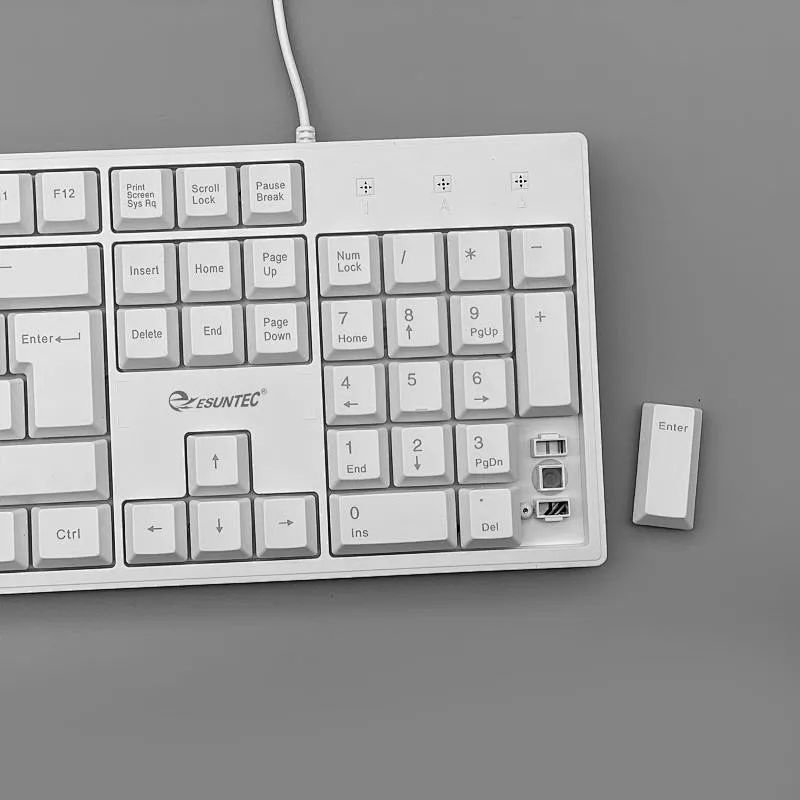 K-101 Portable USB Wired Keyboard High Quality Classic Business Office Computer Accessory Ergonomics